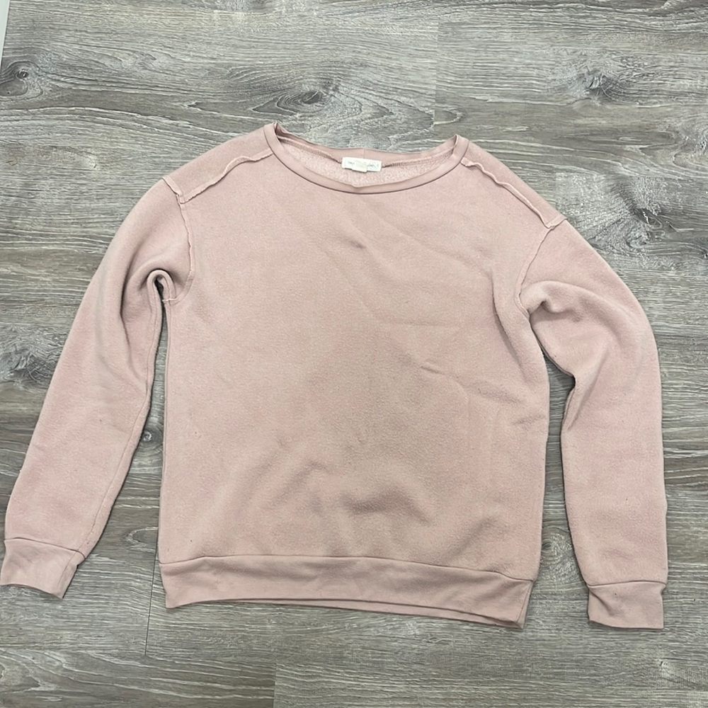 pale pink treasure & bond crew neck